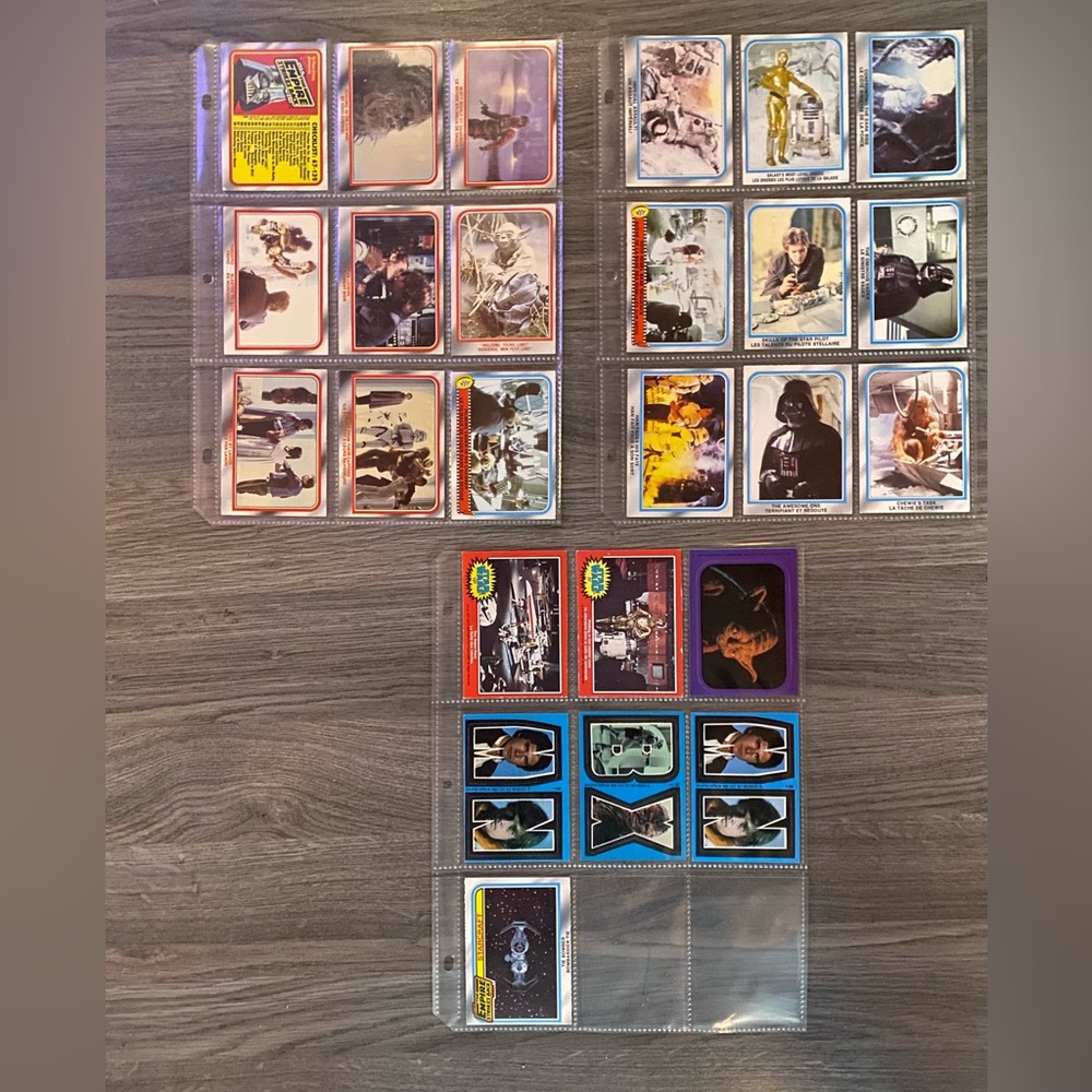 Star Wars Trading Card Collection * Incomplete *